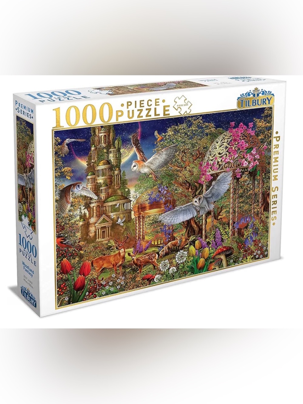 Tilbury Premium Series 1000-Piece Puzzle Woodland Fantasy